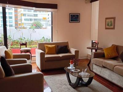Quito Tenis | Venta Departamento con Patio | 3 Dorm. | 210 m Amoblado o Sin Muebles